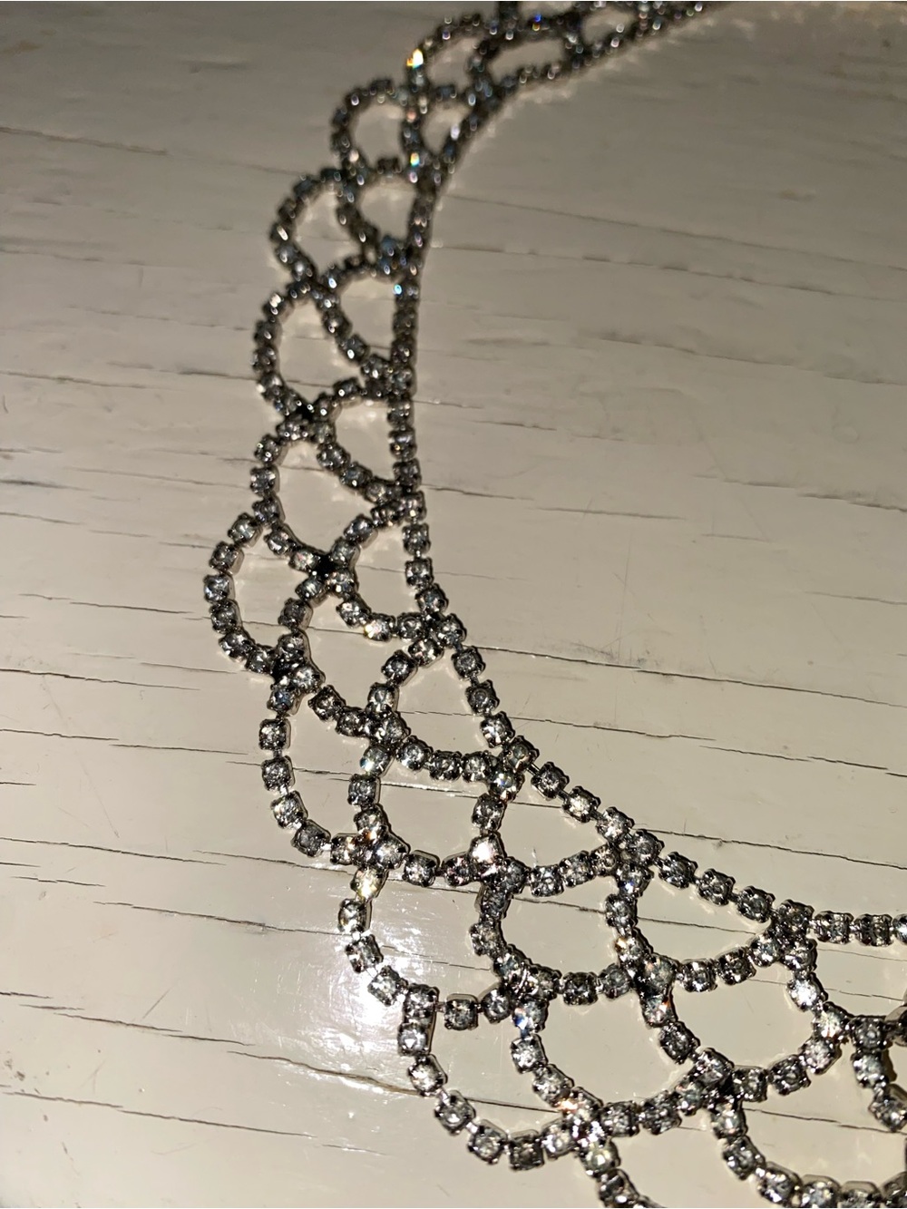 Vintage Rhinestone Collar - Picture 10 of 10